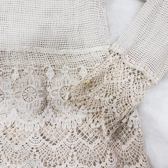 SOLD-Anthropologie Staring At Stars Crochect F08 - Picture 2 of 8